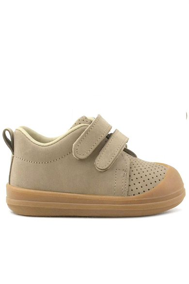 Rakerplus Sonic Hakiki Deri Vizon Cırtlı Anatomik Bebek Spor Ayakkabı Sneaker