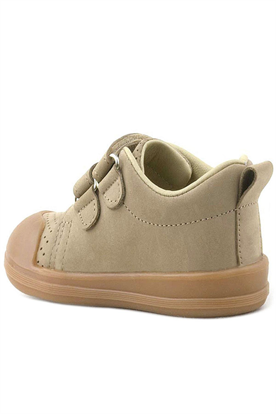 Rakerplus Sonic Hakiki Deri Vizon Cırtlı Anatomik Bebek Spor Ayakkabı Sneaker