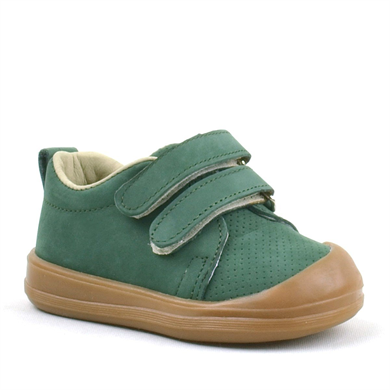 Rakerplus Sonic Hakiki Deri Yeşil Cırtlı Anatomik Bebek Spor Ayakkabı Sneaker