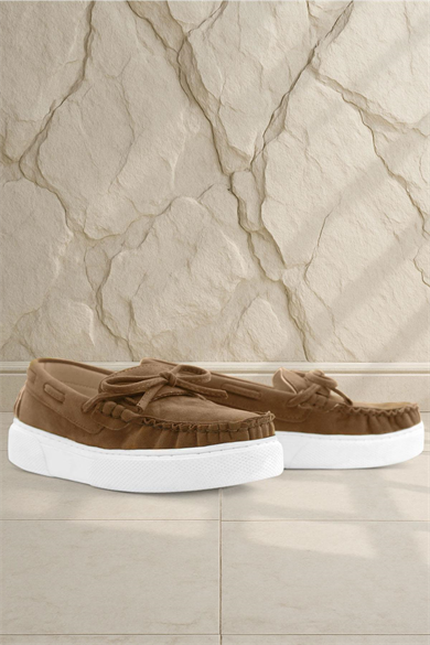 Rakerplus Taba Ekstra Hafif Çocuk Günlük Makosen Ayakkabı