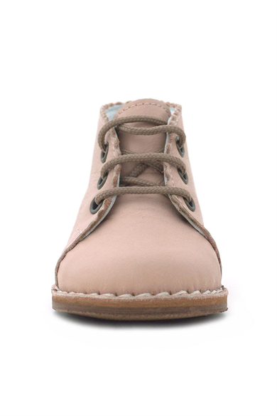 Rakerplus Tbons Özel Tasarım Handmade Hakiki Deri Pudra Kız Bebek Bot