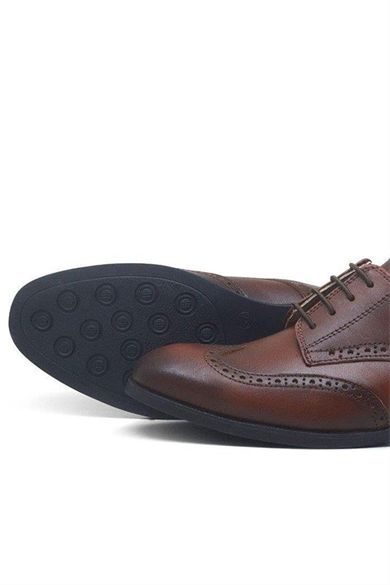 Rakerplus Titan Hakiki Deri Taba Klasik Erkek Genç Ayakkabısı