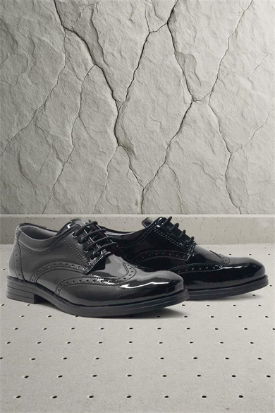 Rakerplus Titan Rugan Bağcıklı Klasik Erkek Çocuk Okul Ayakkabı