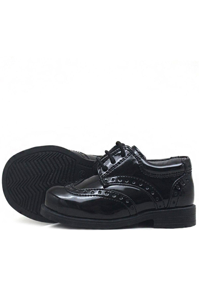 Rakerplus Titan Rugan Bağcıklı Klasik Erkek Çocuk Okul Ayakkabı