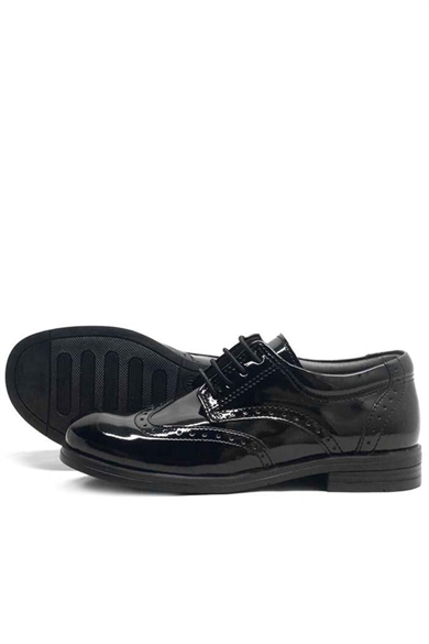 Rakerplus Titan Rugan Bağcıklı Klasik Erkek Çocuk Okul Ayakkabı