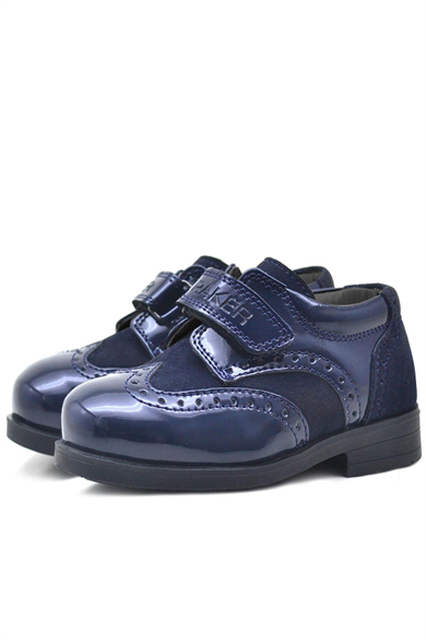 Rakerplus Titan Rugan Süet Cırtlı Klasik Erkek Bebek Ayakkabı