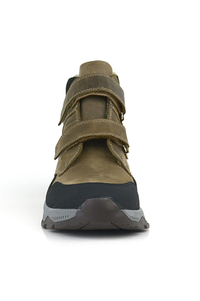 Rakerplus Trekking Hakiki Deri Kahve Cırtlı Erkek Çocuk Bot