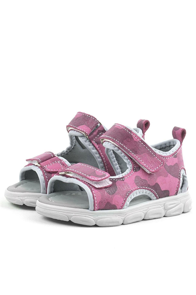 Rakerplus Wisps Hakiki Deri Açık Pembe Bebek Sandalet Ayakkabı