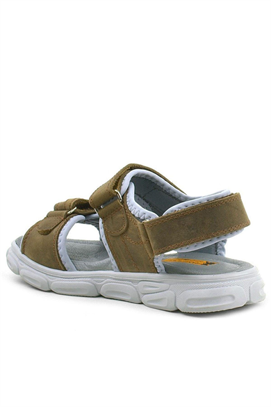 Rakerplus Wisps Hakiki Deri Kum Kamuflaj Çocuk Sandalet