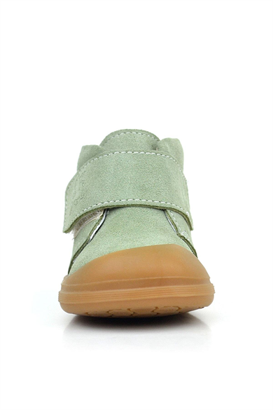 Rakerplus Yoohoo Hakiki Deri Açık Yeşil Cırtlı Unisex Bebek Bot