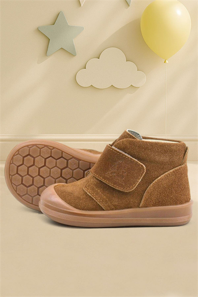 Rakerplus Yoohoo Hakiki Deri Taba Unisex Bebek Bot