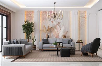 Antrasit Koltuk Takımı