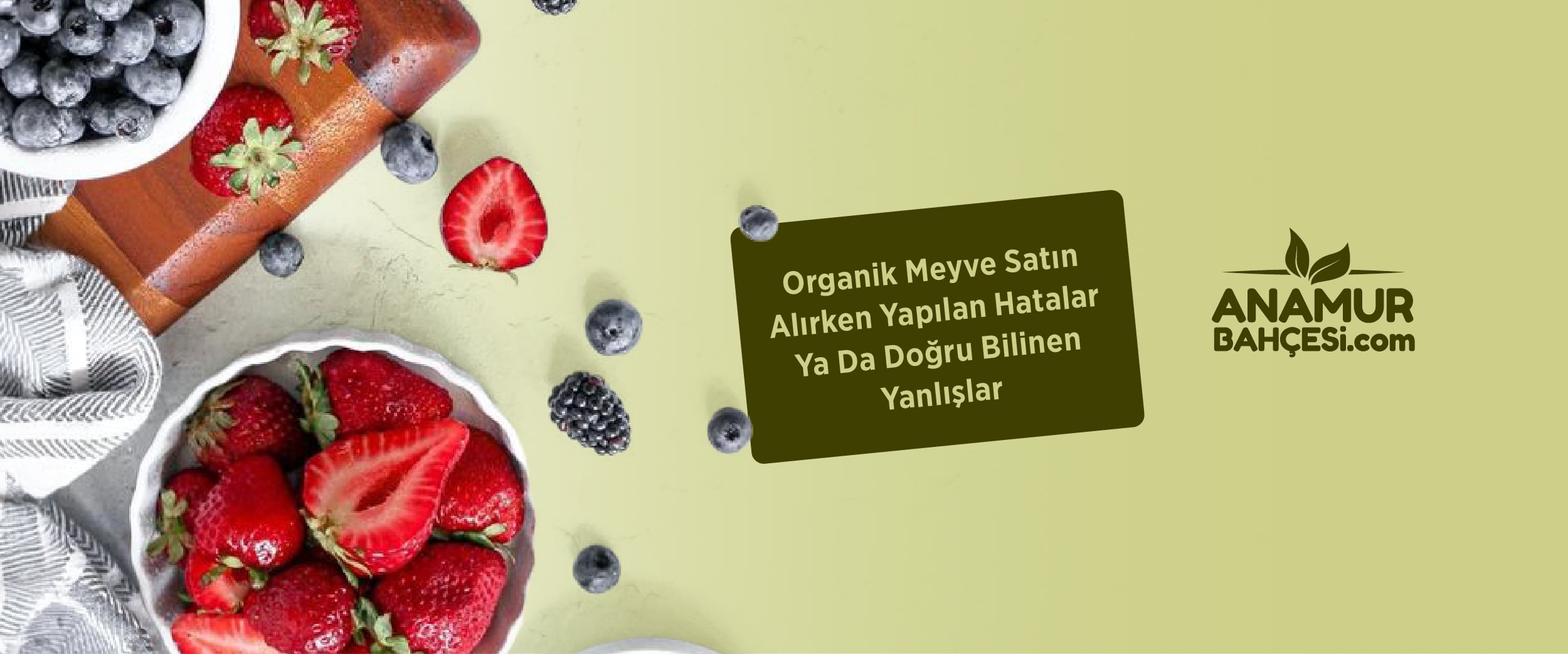 Organik Meyve Satın Alırken Yapılan Hatalar ya da Doğru Bilinen Yanlışlar