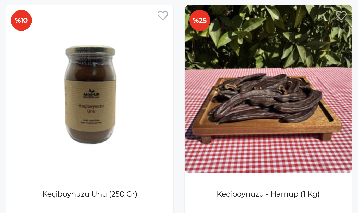 Harnup Pekmezi, Harnup meyvesi- Anamur Bahçesi
