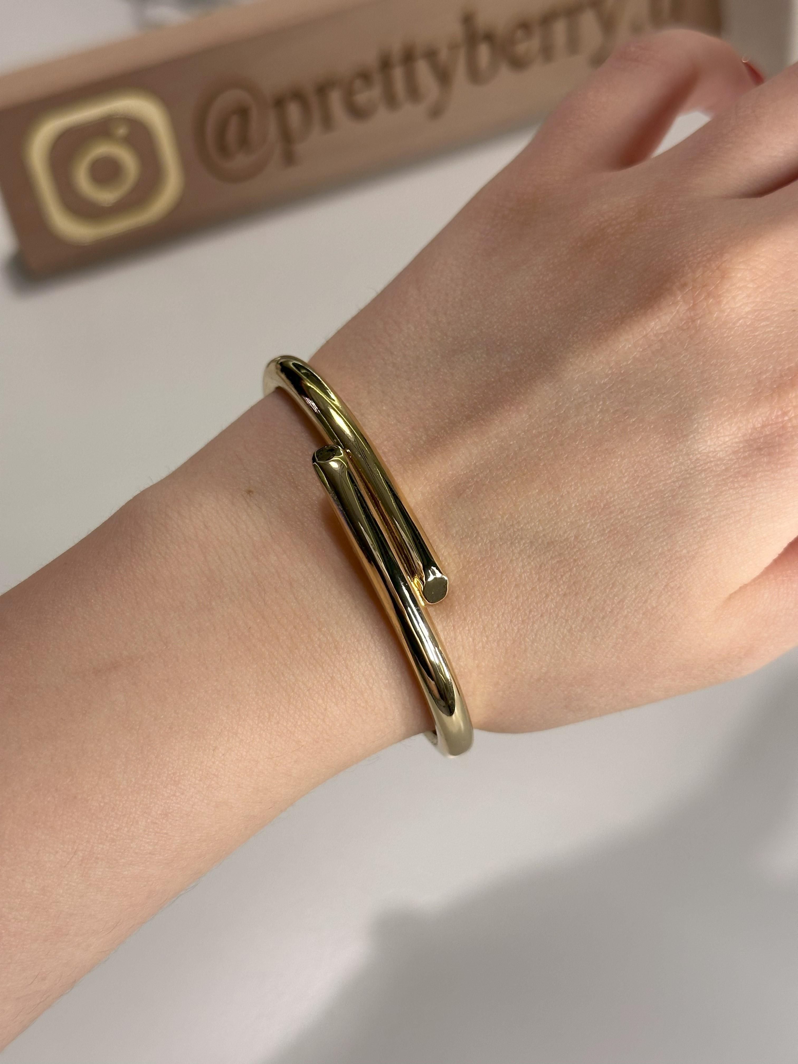 Sarmal Model Kelepçe Gold
