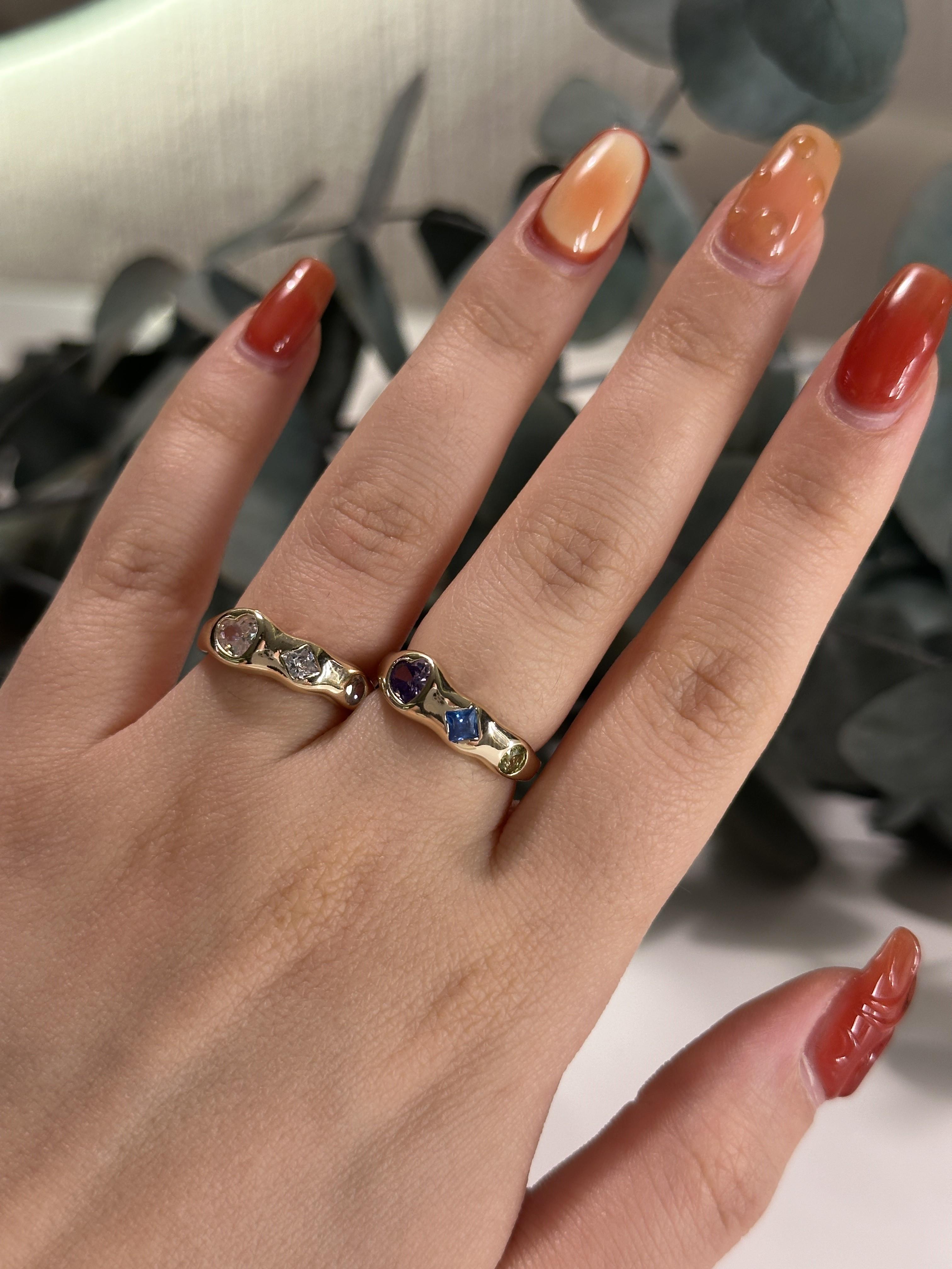 Taşlı Handmade Yüzük