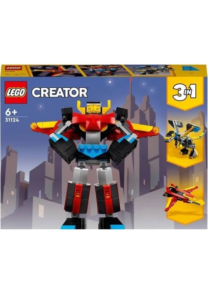 LEGO®LEGO Creator Süper Robot 3ü1 Arada 31124, 159 Parça +6 Yaş