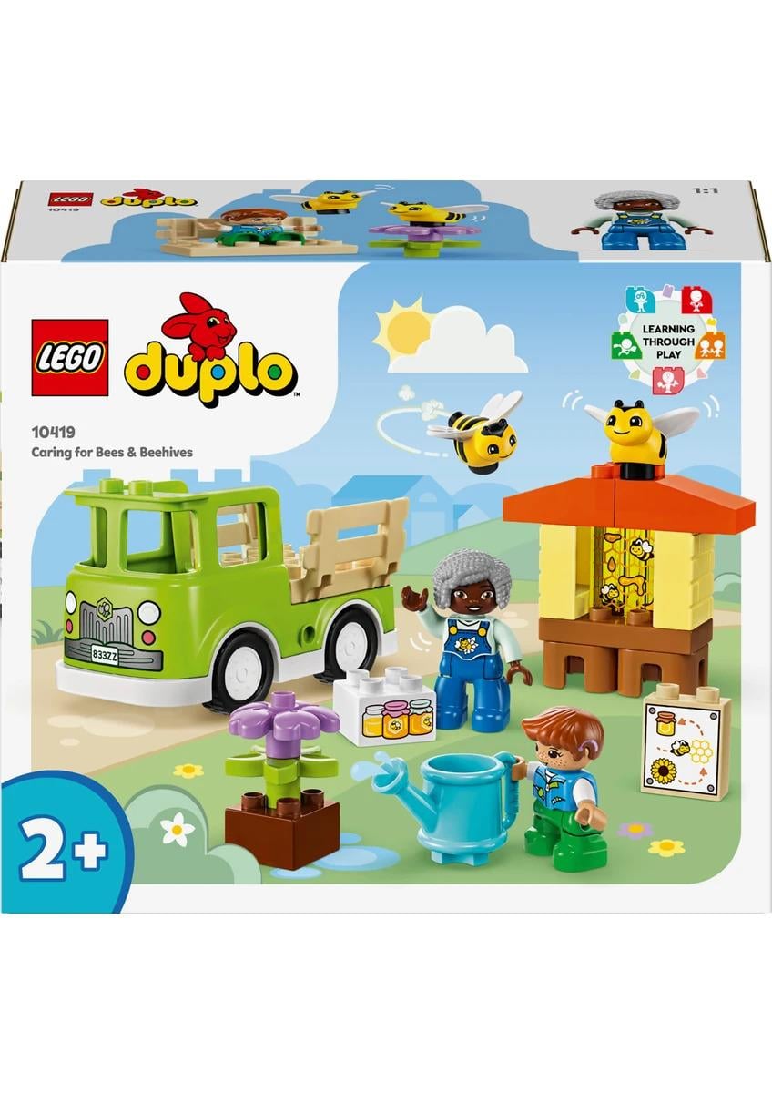 LEGO®LEGO ® DUPLO® Kasabası Arıların ve Arı Kovanlarının Bakımı 10419 - 2 Yaş ve Üzeri Çocuklar için Eğitici Oyuncak Yapım Seti (22 Parça)