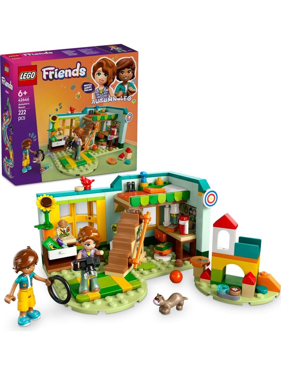LEGO®LEGO ® Friends Autumn'un Odası 42646 - 6 Yaş ve Üzeri Çocuklar için Mini Bebek İçeren Yaratıcı Oyuncak Yapım Seti (222 Parça)