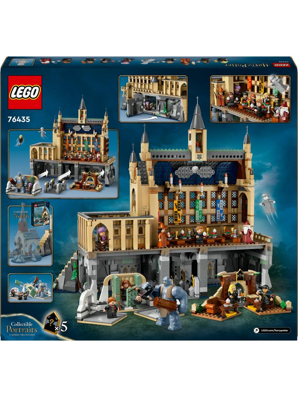 LEGO®LEGO ® Harry Potter™ Hogwarts Şatosu: Büyük Salon 76435 - 10 Yaş ve Üzeri Harry Potter Hayranları İçin Koleksiyonluk Yaratıcı Oyuncak