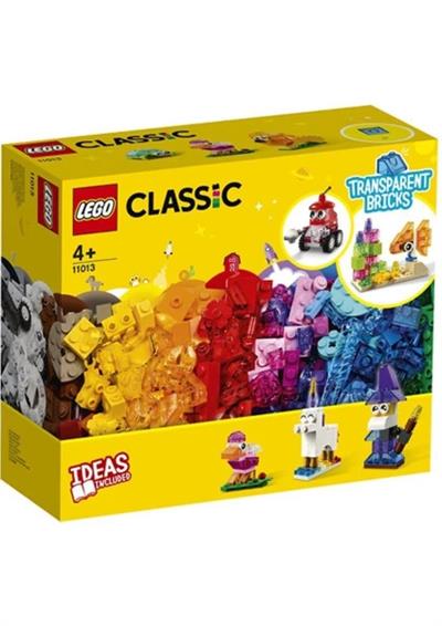 LEGO®LEGO 11013 LEGO Classic Yaratıcı Şeffaf Yapım Parçaları 500 Parça
