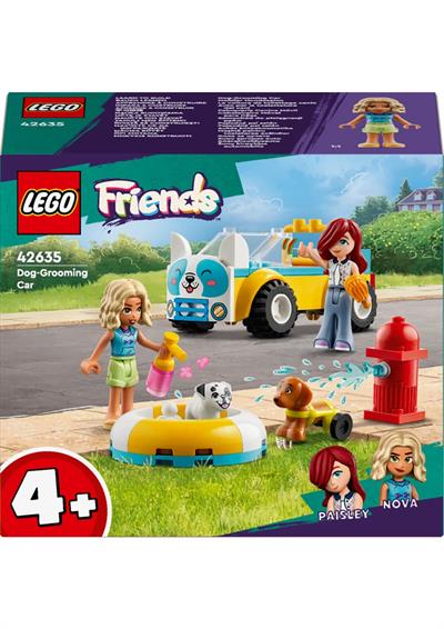 LEGO®LEGO ® Friends Köpek Kuaförü Arabası 42635 - 4 Yaş ve Üzeri Çocuklar için Köpek Figürü İçeren Yaratıcı Oyuncak Yapım Seti 