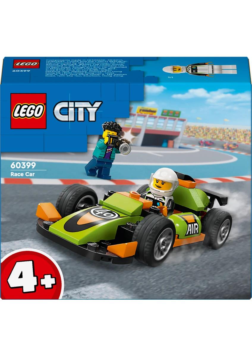 LEGO®LEGO City Yeşil Yarış Arabası 60399 - 4 Yaş ve Üzeri Çocuklar için Oyuncak Yarış Aracı İçeren Yaratıcı Oyuncak Yapım Seti (56 Parça)