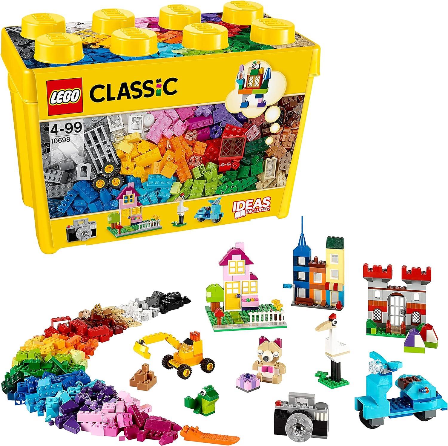 LEGO Classic Büyük Boy Yaratıcı Parçalar Yapım Kutusu 10698 - 4 Yaş ve Üzeri Çocuklar İçin Yaratıcı Oyuncak Yapım Seti (790 Parça)