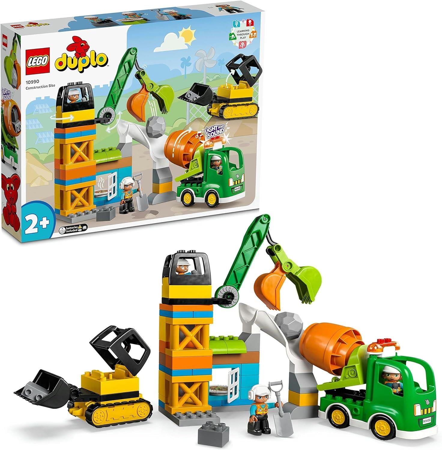LEGO® DUPLO® Kuleli Vinç ve İnşaat 10933 Yapım Oyuncağı