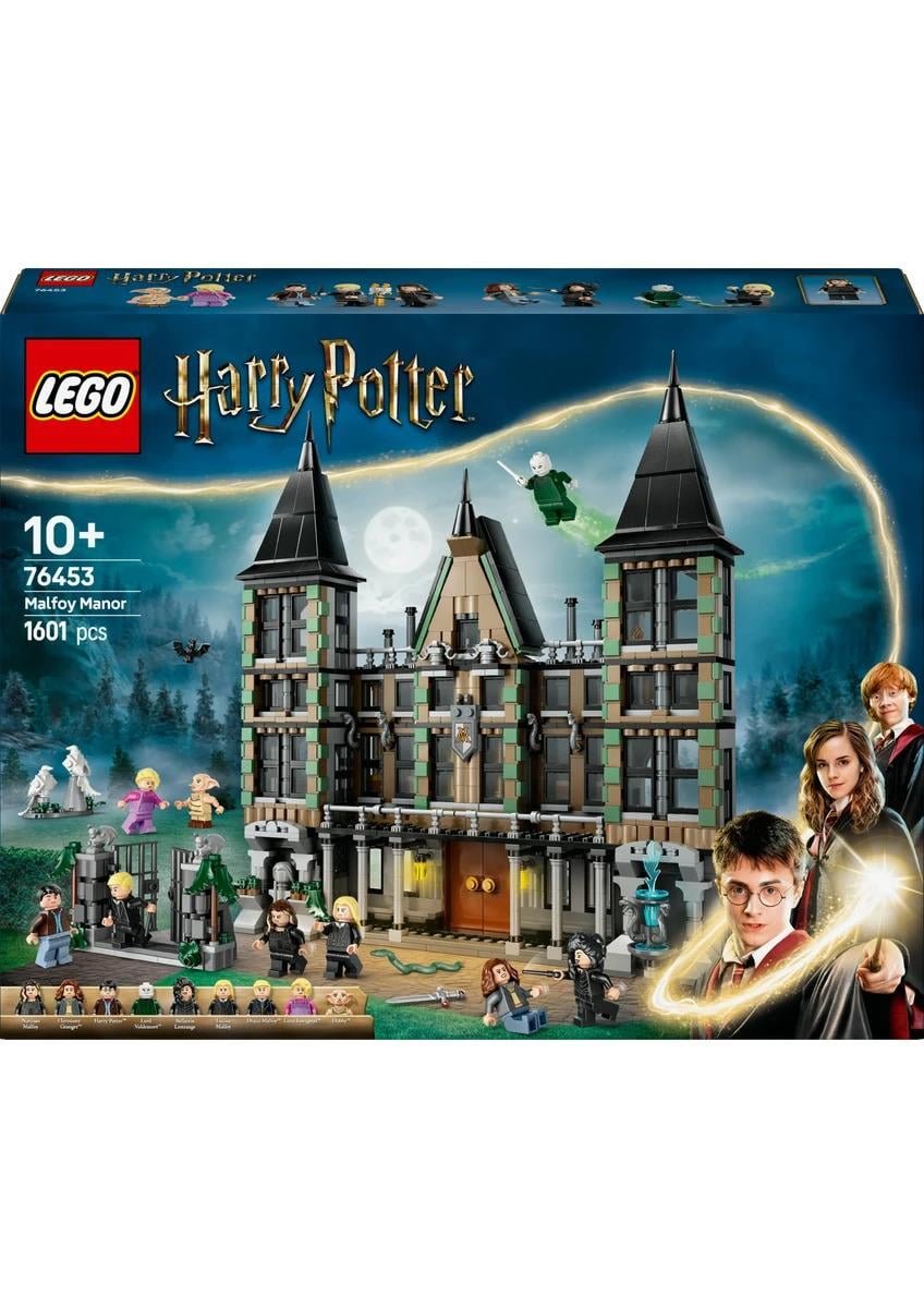 LEGO®LEGO ® Harry Potter™ Malfoy Malikanesi 76453 - 10 Yaş ve Üzeri Çocuklar ve Yetişkinler için Koleksiyonluk Yaratıcı Oyuncak Yapımı