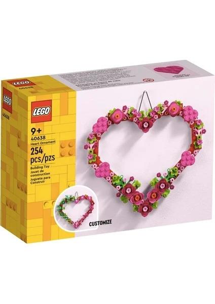 LEGO®LEGO Iconic 40638 Dekoratif Kalp Sevgililer Günü (254 Parça)