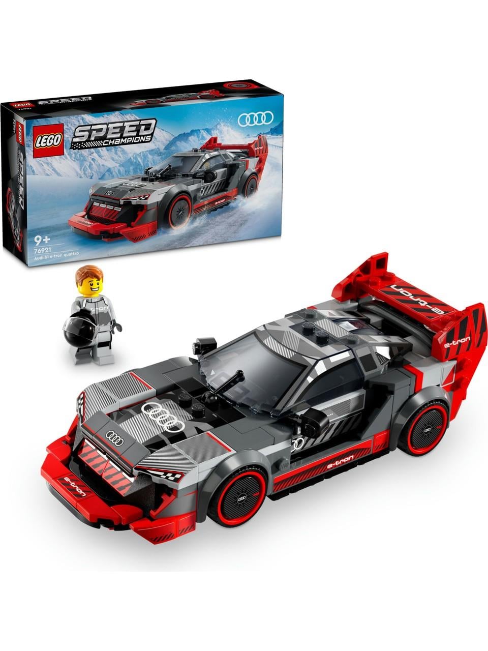 LEGO®LEGO ® Speed Champions Audi S1 E-Tron Quattro Yarış Arabası 76921 - 9 Yaş ve Üzeri 