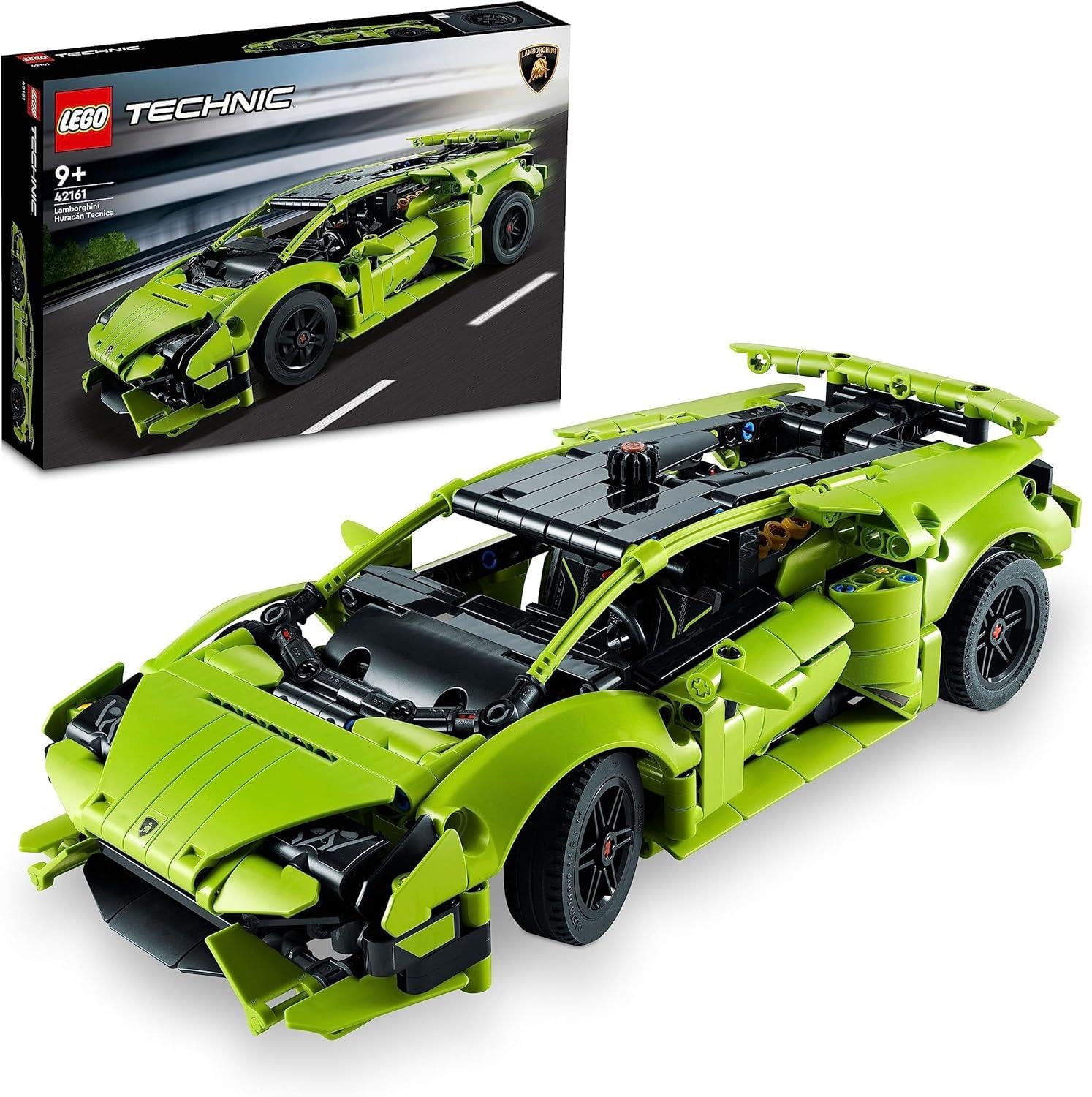 LEGO® Technic Lamborghini Huracán Tecnica 42161 - Oyuncak Süper Spor Arabaları Seven 9 Yaş ve Üzeri Çocuklar Için Yaratıcı Oyuncak Yapım Seti (806 Parça)