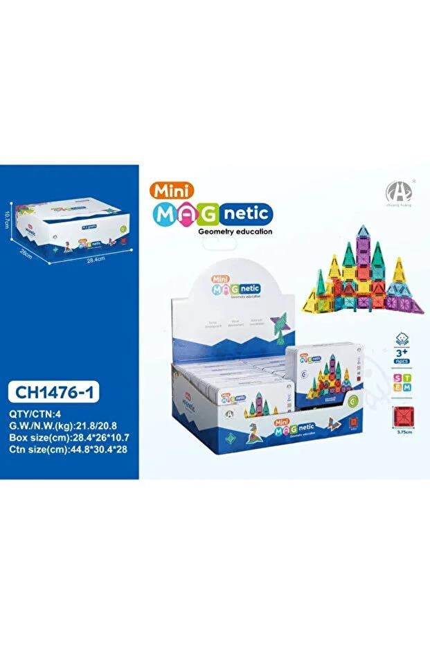 ClixyMini Magnetic Blok Metal Kutu 45 PCS