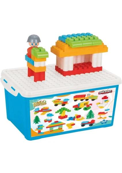 PilsanPilsan Midi Bloklar 162 Parça - Yapı Blokları