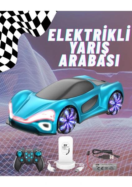 VardemUzaktan Kumandalı 2.4g Şarjlı Işıklı Müzikli Şarj Istasyonlu Spor Araba