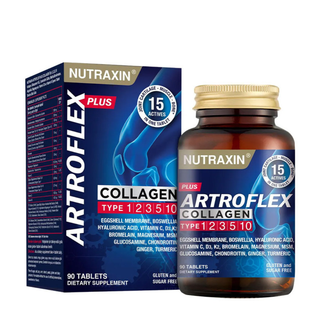 Nutraxin Artroflex Plus Collagen Tip1/2/3/5/10 90 Tab.