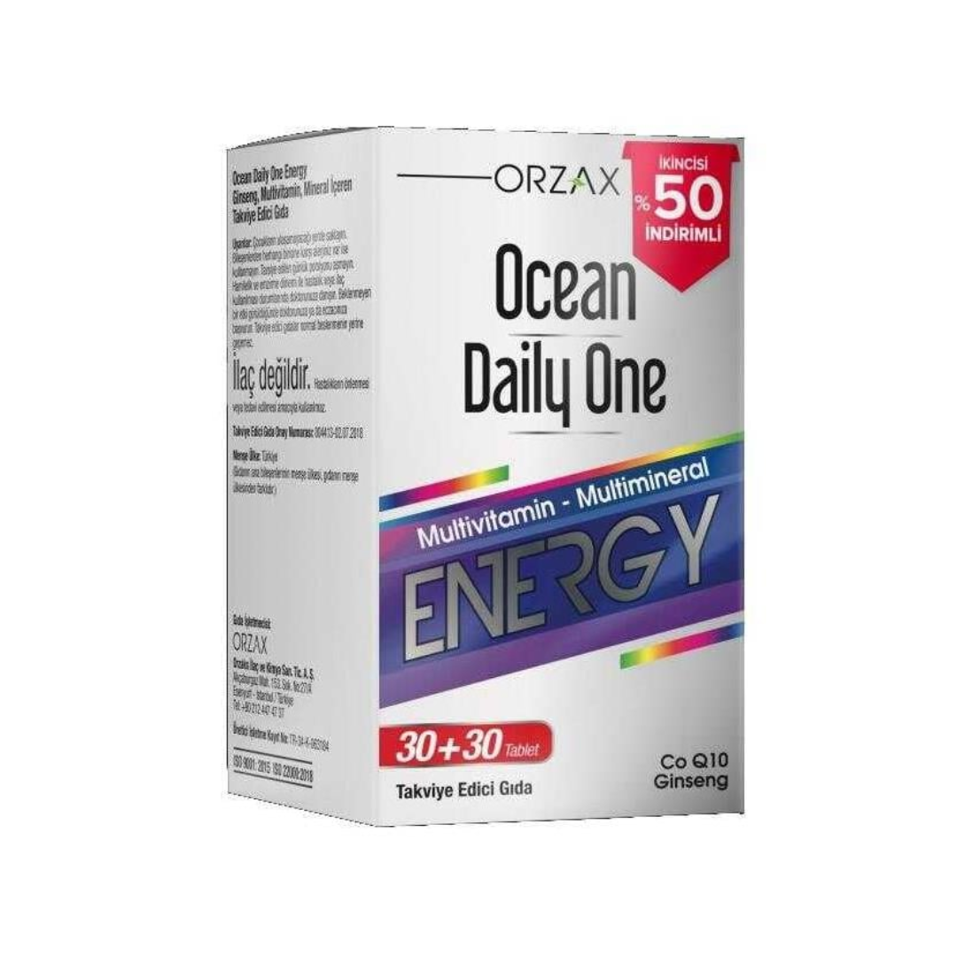 Ocean Daily One Energy 60 Tablet Avantajlı Paket