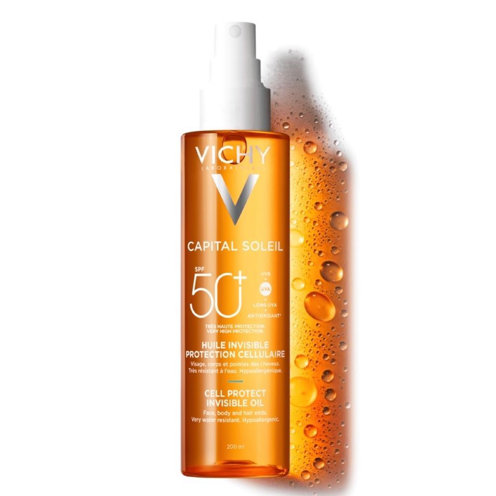 Vichy Capital Soleil Cell Protect Oil Spf 50 200 ml