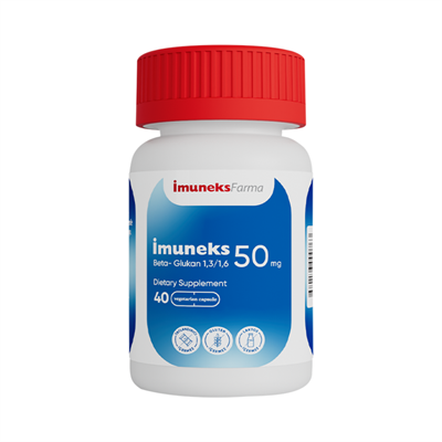 İmuneks Farma Beta-Glukan Takviye Edici Gıda 40 Tablet