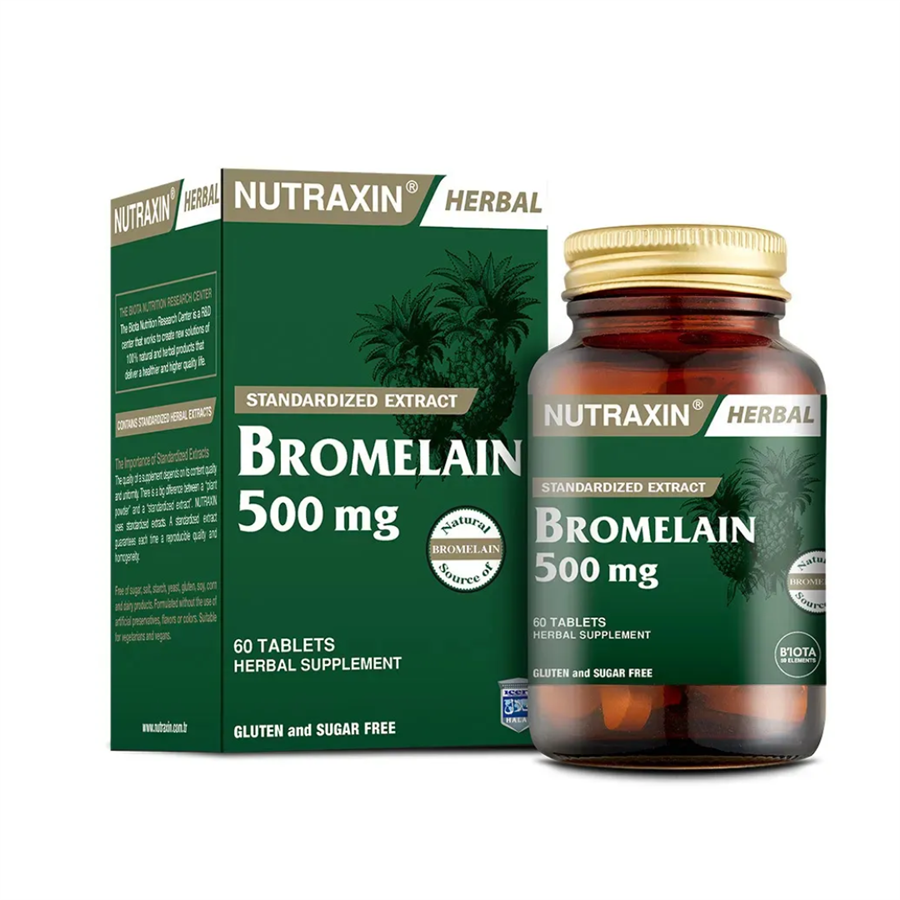 Bromelaın 500 mg 60 Tablet