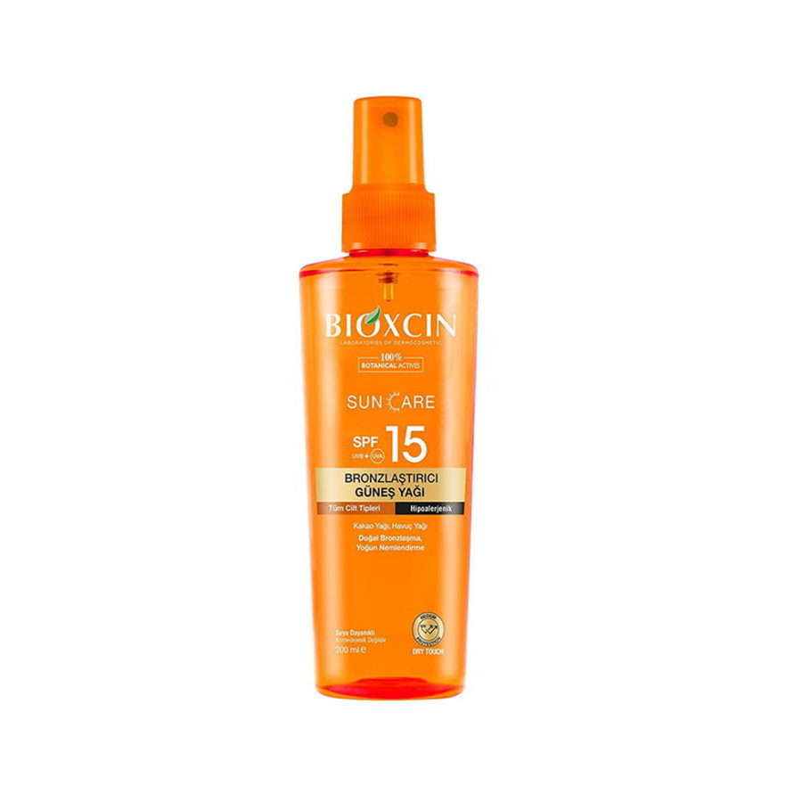 Bronzlaştırıcı Güneş Yağı SPF 15 200 ml