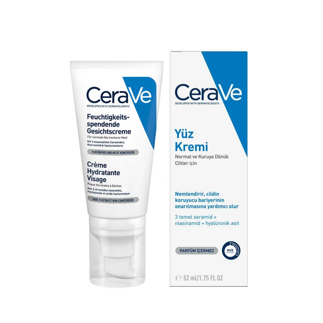 CeraVe Nemlendirici Yüz Kremi 52ml