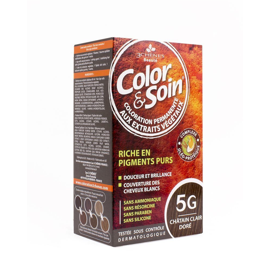 Color Soin 5G Pırıltılı Açık Kestane
