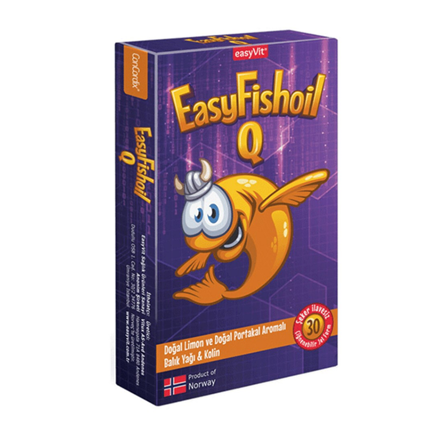 Easy Fish Oil Q 30 Adet