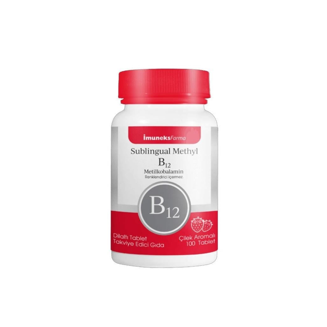 Imuneks Farma Sublingual Methyl B12 100 Tablet