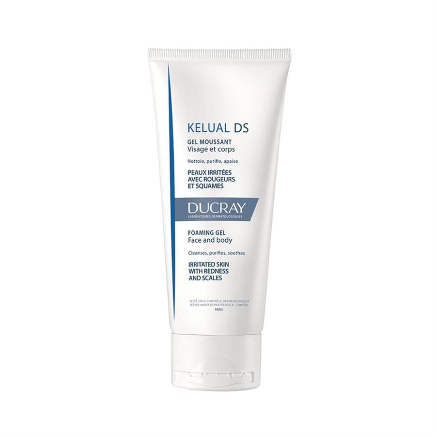 Kelual DS Gel Moussant Visage et Corps 200 ml