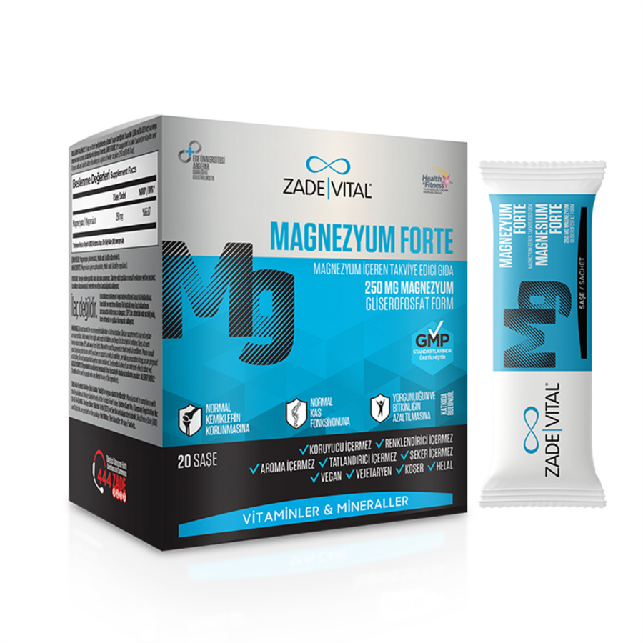 Magnezyum Forte 20 Şase