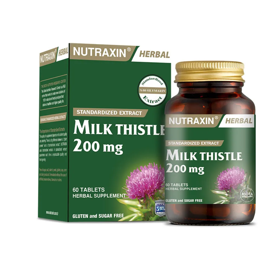 Milk Thistle 200 mg 60 Tablet