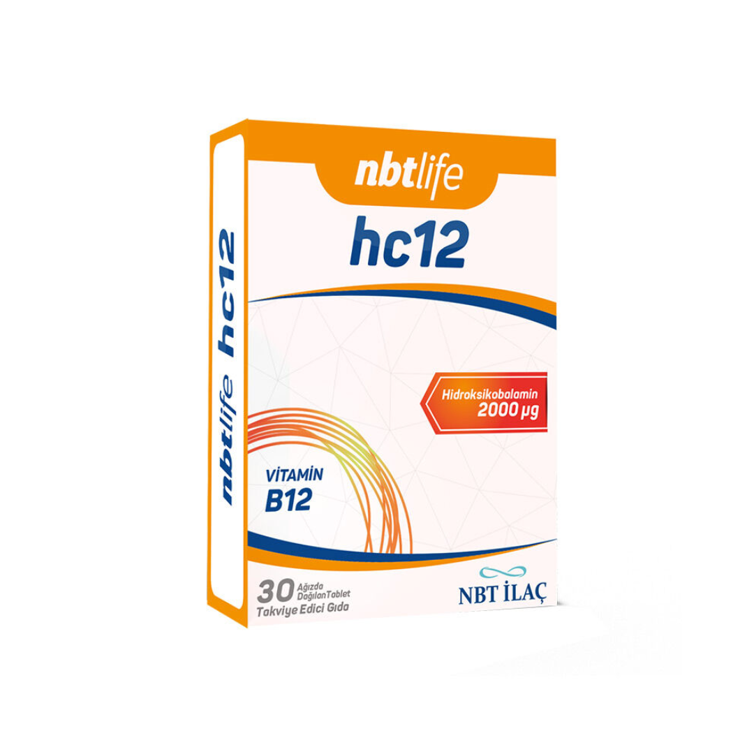 Nbt Life HC 12 Takviye Edici Gıda 30 Kapsül